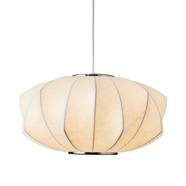 Lampa wisząca SILK V-shape biała 45 cm Step Into Design
