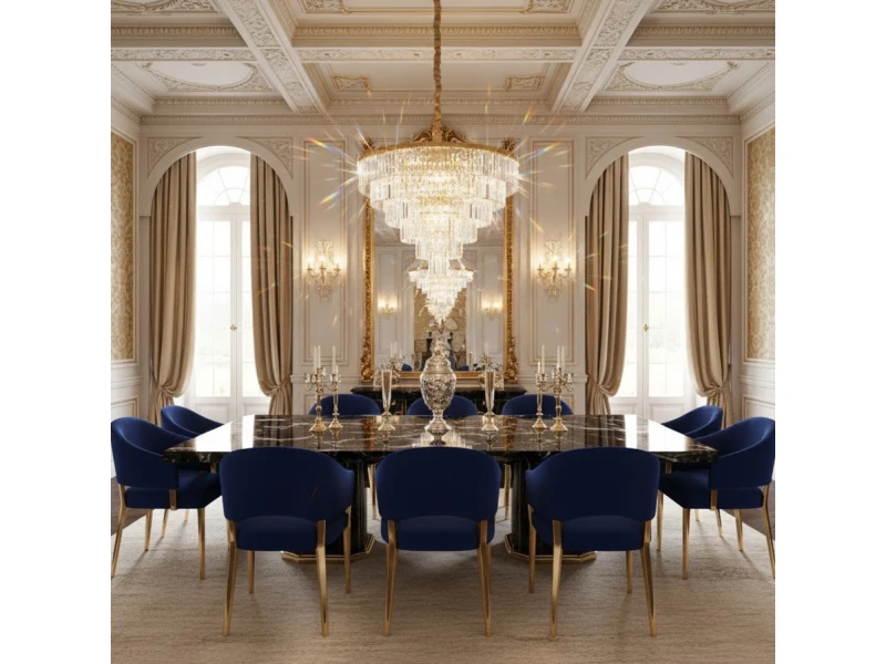 Lampa wisząca SPLENDORE złota 100 cm Step Into Design