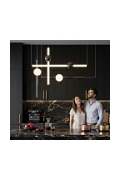 Lampa wisząca O-LINE L-4 LED czarna 110 cm - Step Into Design