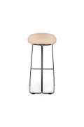 Hoker CARO BAR stołek barowy beżowy 75 cm - Step Into Design