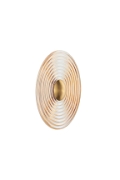 Lampa ścienna HELIOS 30 cm bursztynowo złota - Step Into Design
