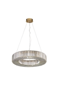 Lampa wisząca CRISTAL LED złota 60 cm - Step Into Design
