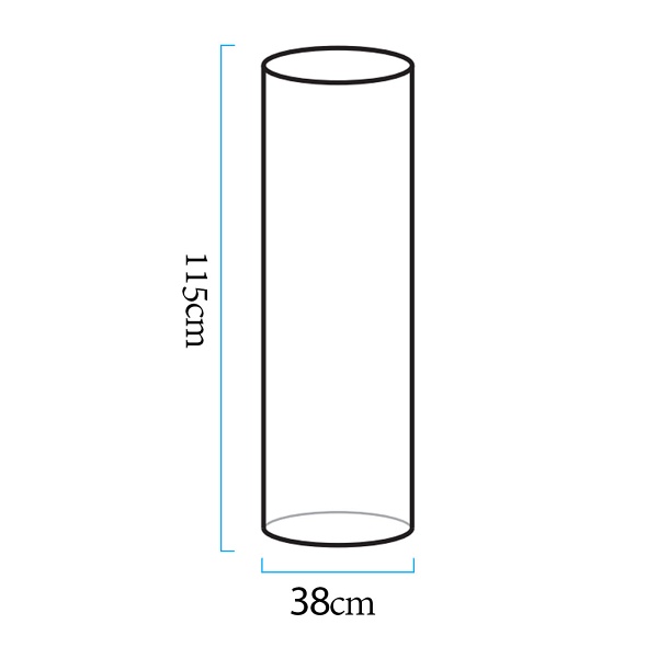 Lampa ogrodowa kolumna TUBE LED RGBW 16 kolorów 115 cm Step Into Design