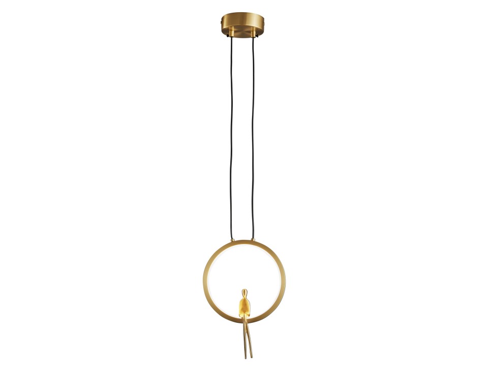 Lampa wisząca AMICI led złota 27 cm Step Into Design
