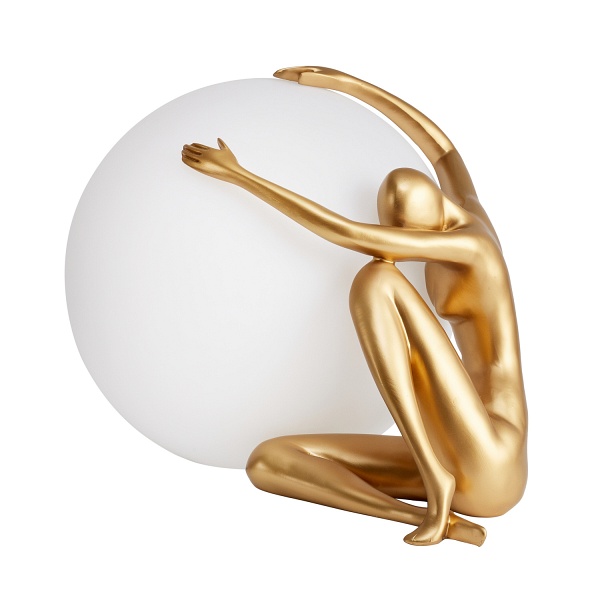 Lampa stołowa WOMAN-1 złota 47 cm Step Into Design