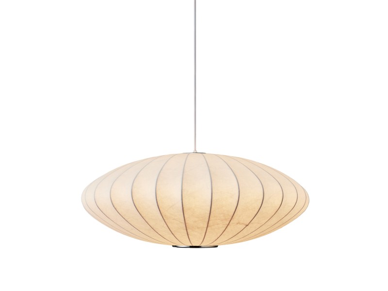 Lampa wisząca SILK FLAT biała 60 cm Step Into Design