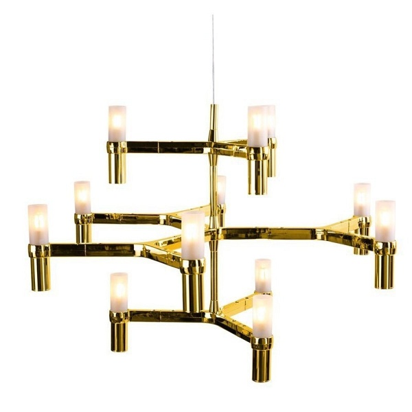 Lampa wisząca CANDLES-12A złota 75 cm Step Into Design