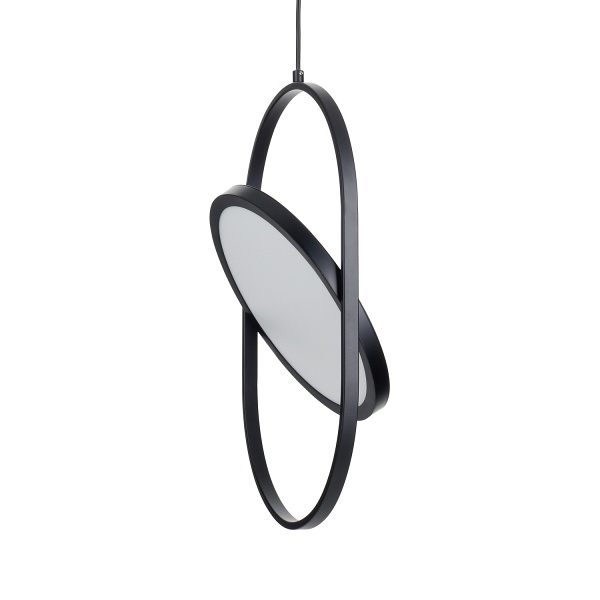 Lampa wisząca ELIPSE M LED czarna 45 cm Step Into Design
