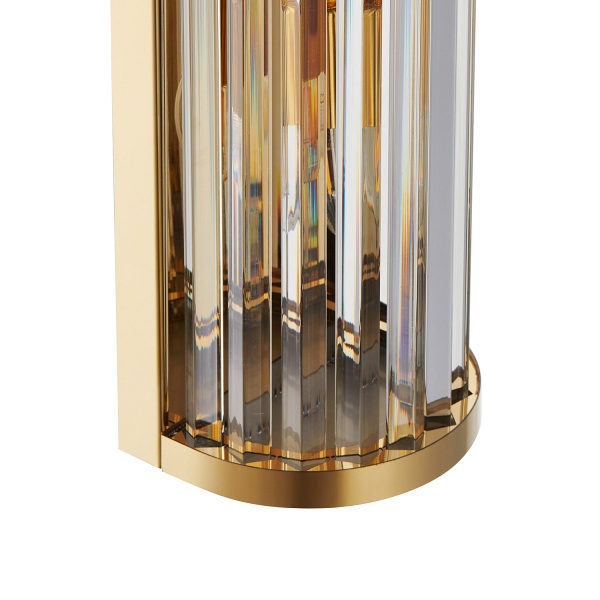 Lampa ścienna EXELLENT kryształowa złota 45 cm Step Into Design