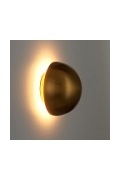 Lampa ścienna BUTTON 16 cm LED złoty - Step Into Design