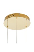 Lampa wisząca CIRCLE 60+60+60 LED złoty połysk na 1 podsufitce Step Into Design