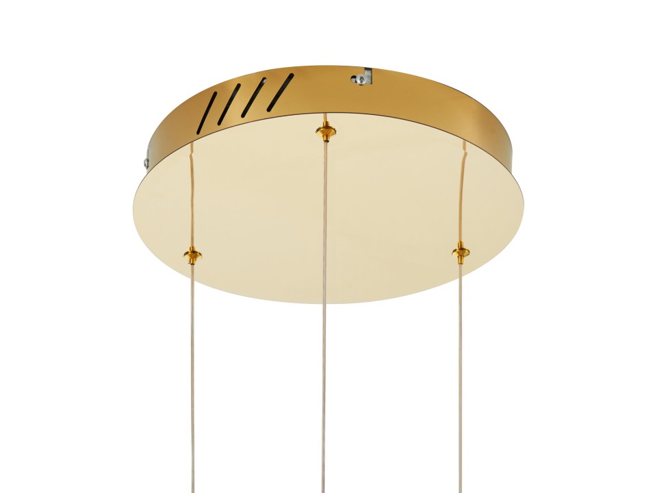 Lampa wisząca CIRCLE 60+60+60 LED złoty połysk na 1 podsufitce Step Into Design