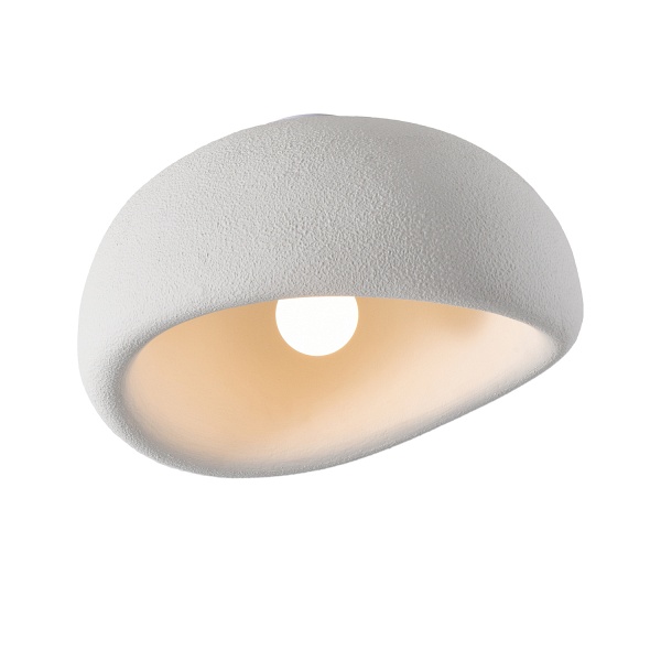 Plafon sufitowy STONE biały 50 cm Step Into Design