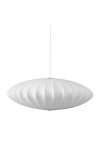 Lampa wisząca SILK FLAT biała 60 cm Step Into Design