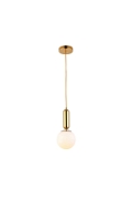 Lampa wisząca UNO złota połysk 20 cm - Step Into Design