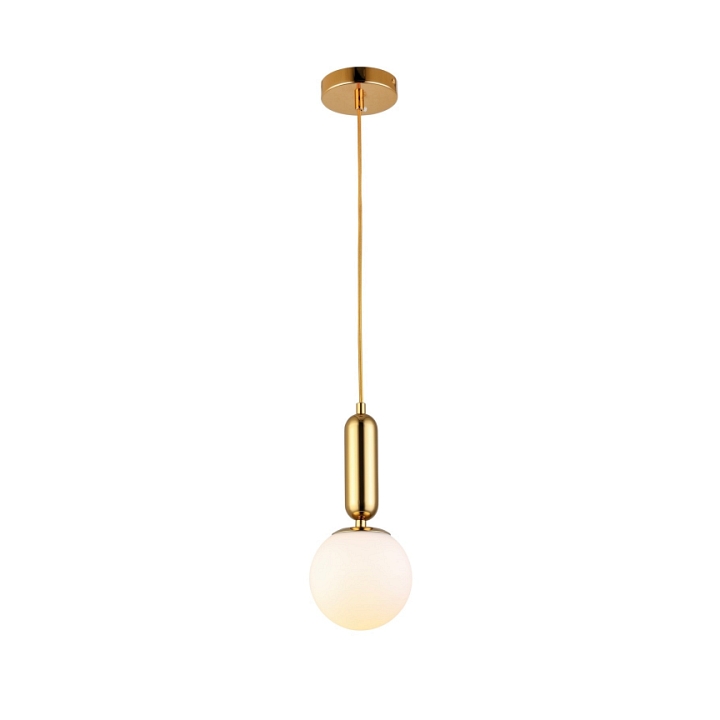 Lampa wisząca UNO złota połysk 20 cm - Step Into Design