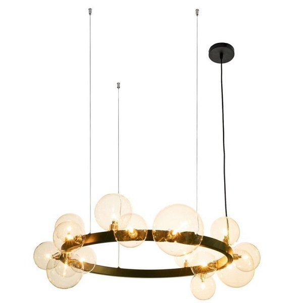 Lampa wisząca ORION czarna 85 cm Step Into Design