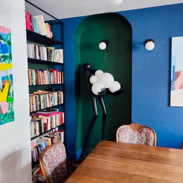 Lampa podłogowa WOMAN BLACK czarna 180 cm Step Into Design