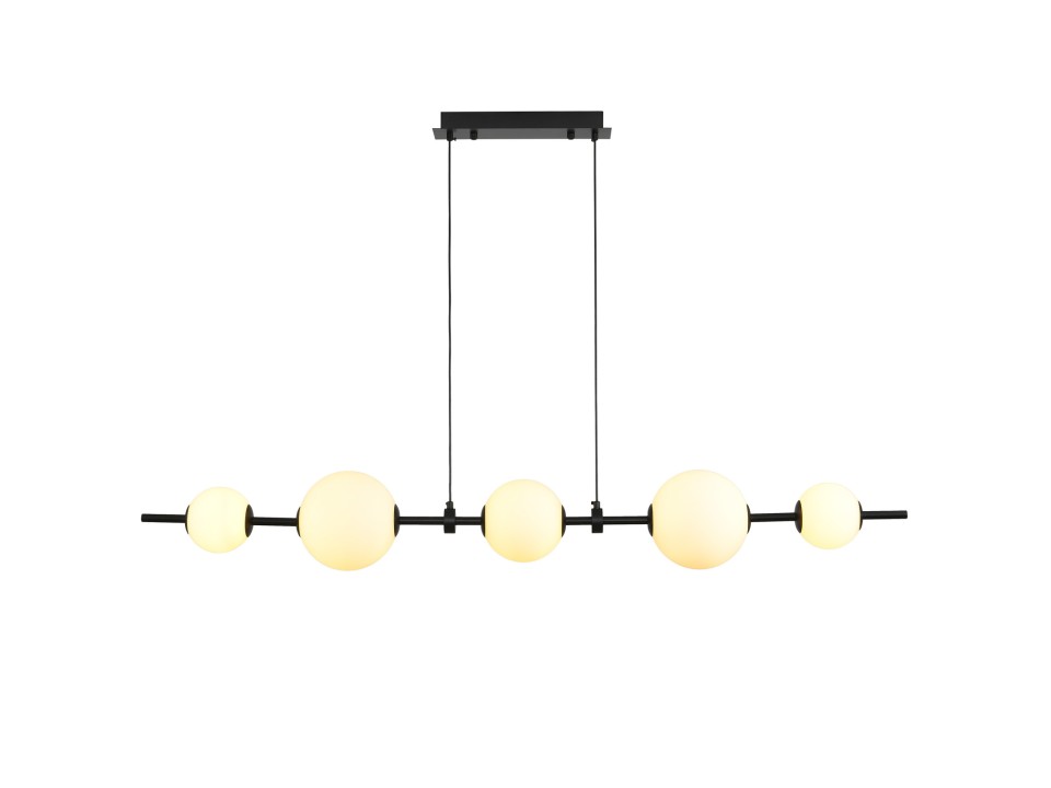 Lampa wisząca MILA czarna 140 cm Step Into Design