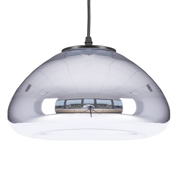 Lampa wisząca VICTORY GLOW M srebrna 30 cm Step Into Design