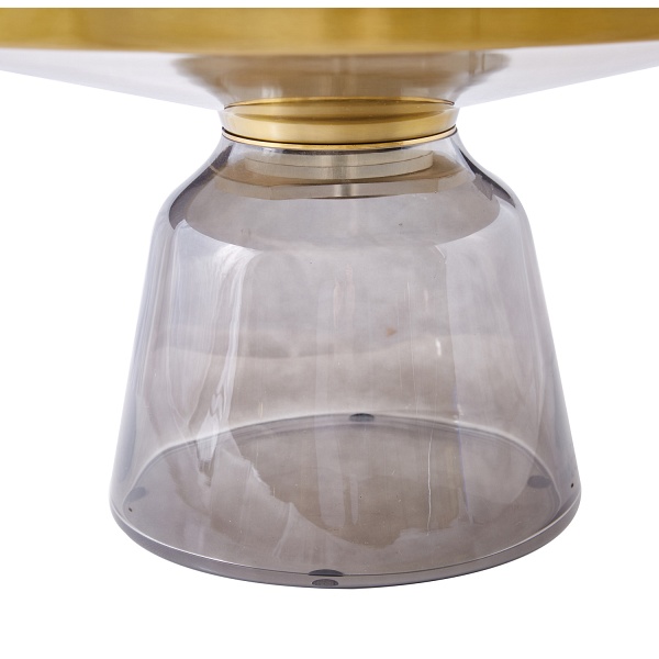 Stolik kawowy DOLCE FLAT szary 75 cm Step Into Design