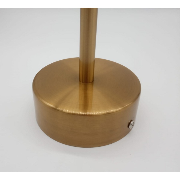 Lampa wisząca MARBLE LED marmurowo złota 24 cm Step Into Design