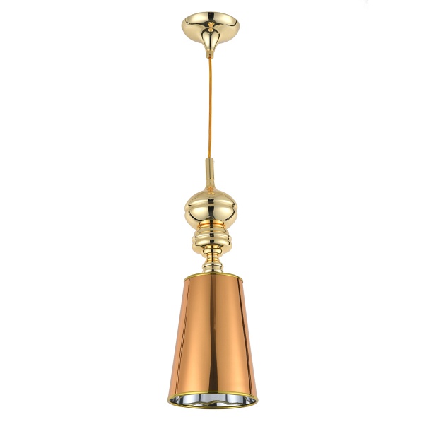 Lampa wisząca QUEEN-1 złota 18 cm Step Into Design
