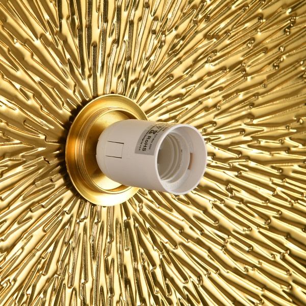 Lampa ścienna SUN L złota 40 cm Step Into Design