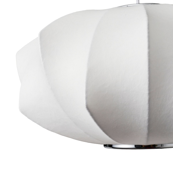 Lampa wisząca SILK V-shape biała 45 cm Step Into Design