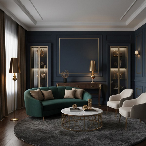 Table lamp QUEEN gold 18 cm Step Into Design