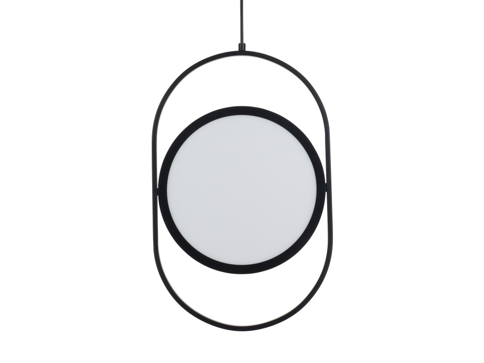 Lampa wisząca ELIPSE M LED czarna 45 cm Step Into Design