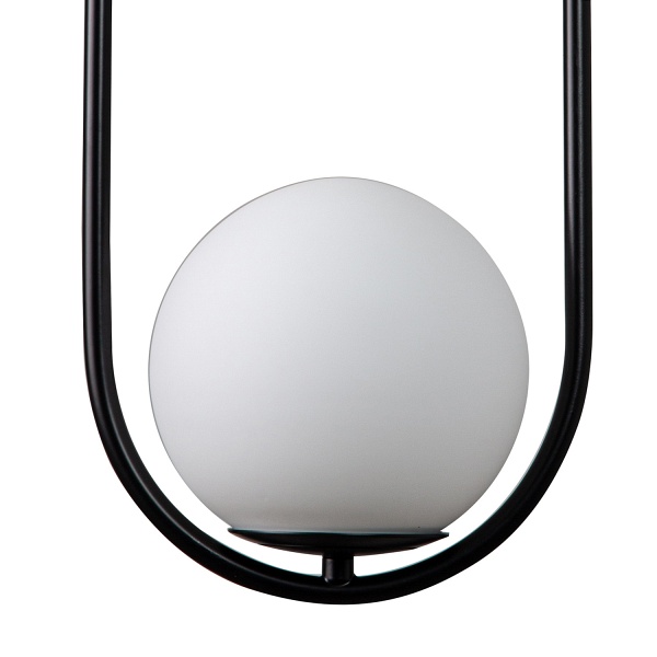 Lampa wisząca COSTA SOLO czarna 40 cm Step Into Design