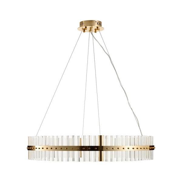 Lampa wisząca AURA 85 cm złoty połysk Step Into Design