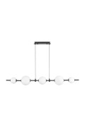 Lampa wisząca MILA czarna 140 cm Step Into Design