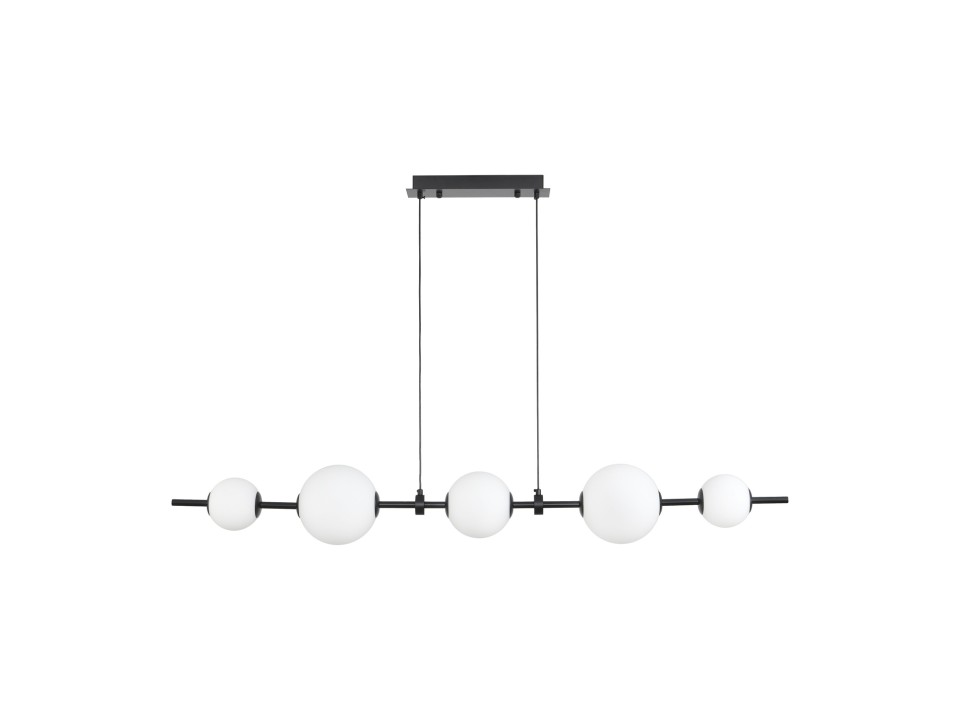 Lampa wisząca MILA czarna 140 cm Step Into Design