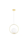 Lampa wisząca COSTA ROUND złota 35 cm Step Into Design