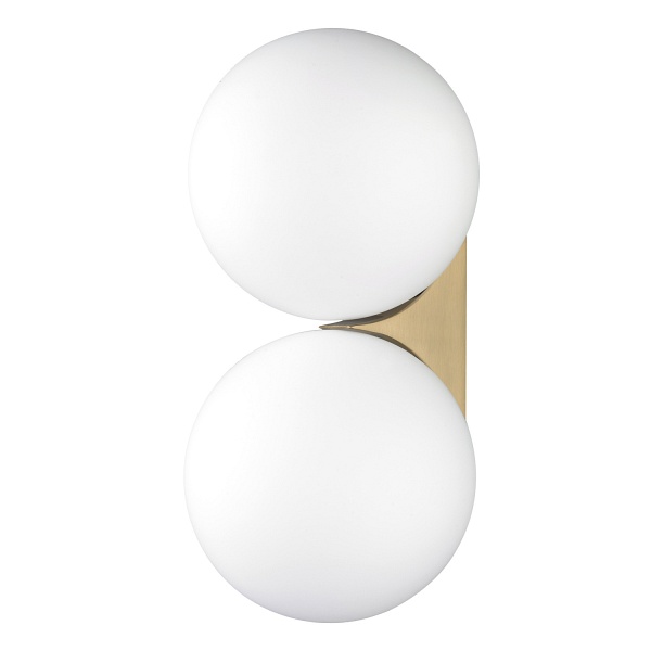 Lampa ścienna DOT DOUBLE złota 30 cm Step Into Design