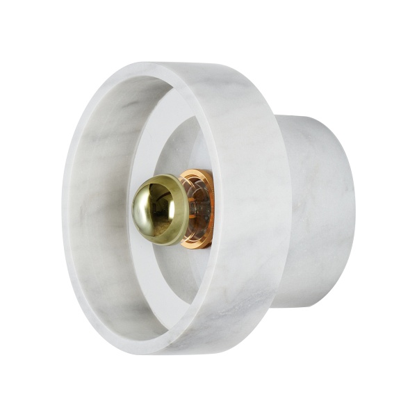 Lampa ścienna UNIVERSO marmurowo złota 18 cm Step Into Design