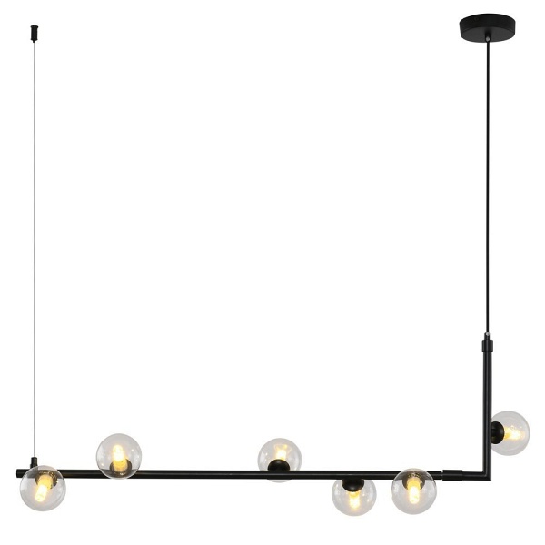 Lampa wisząca SIMPLY czarna 90 cm Step Into Design