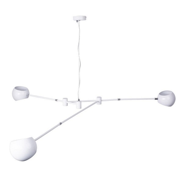 Lampa wisząca ASTRONOMY-3 biała 175 cm Step Into Design