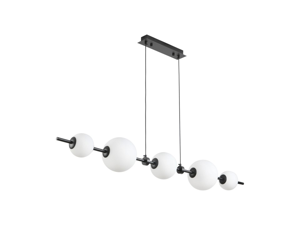 Lampa wisząca MILA czarna 140 cm Step Into Design