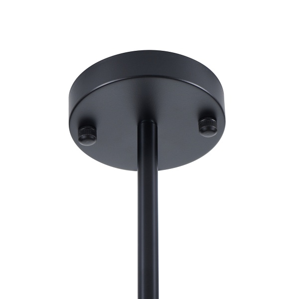 Lampa wisząca CLEX - 6P LED czarna 100 cm Step Into Design