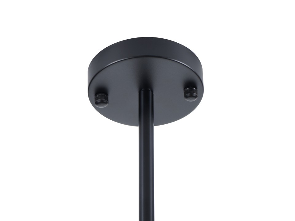 Lampa wisząca CLEX - 6P LED czarna 100 cm Step Into Design