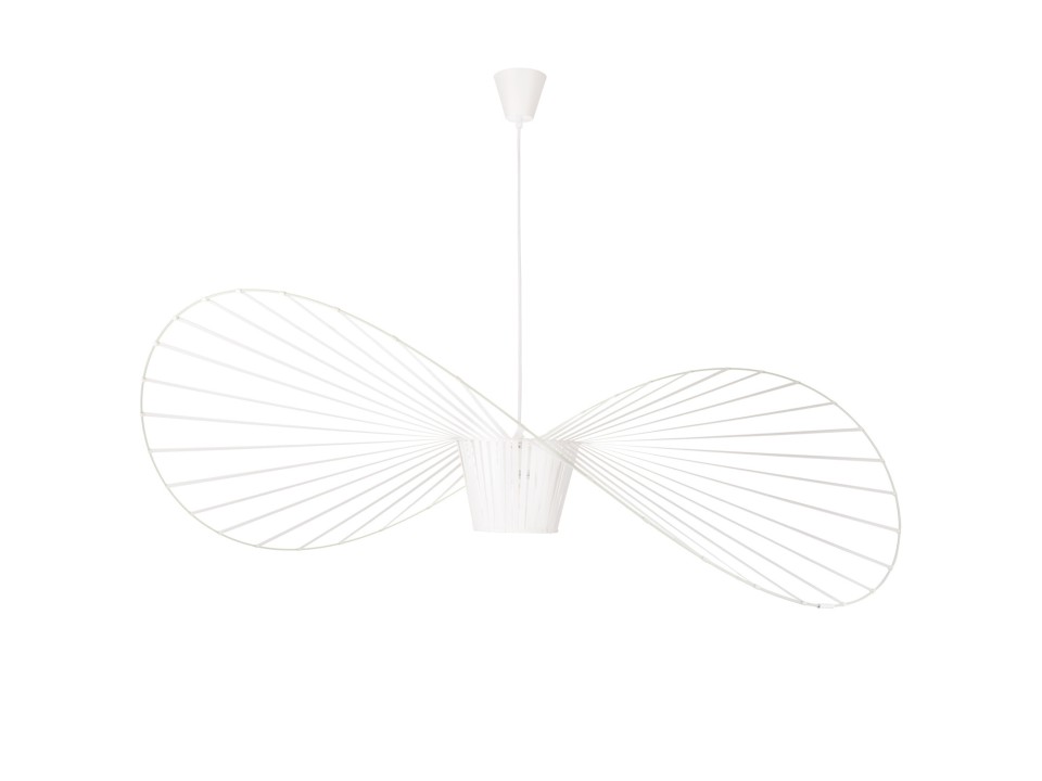 Lampa wisząca kapelusz SOMBRERO biała 200 cm Step Into Design