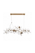 Lampa wisząca VALENTINA 150 cm biało złota - Step Into Design