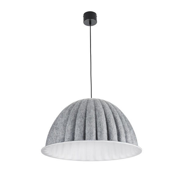 Lampa wisząca FELT filc szary 55 cm Step Into Design