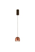 Lampa wisząca PETITE LED czerwona 10 cm Step Into Design