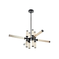 Lampa wisząca QUADRO-12 LED bursztynowe szklane klosze - Step Into Design