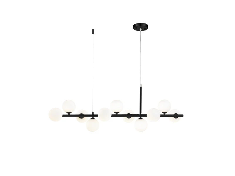 Lampa wisząca MINI MOON czarna 100 cm Step Into Design