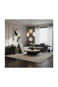 Lampa wisząca SUNBLAST - LED 20 cm, złota - Step Into Design